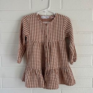 Zara Baby Gingham Dress